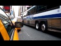 Cab Ride Thru Times Square NY NY NYC