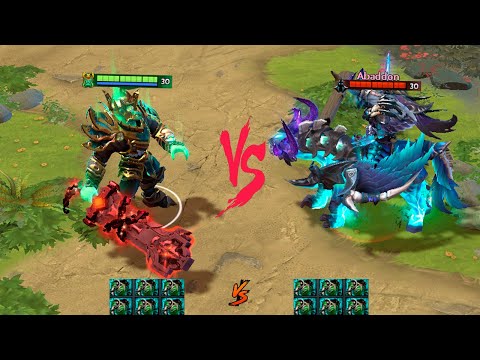 Who will win  Wraith King 1 vs 1 Abaddon