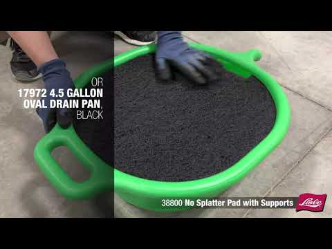 Lisle 38800 No Splatter Pad with Supports