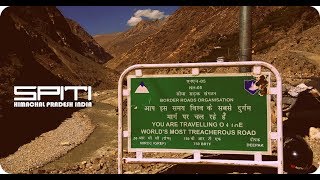 RIDING ON WORLD'S MOST TREACHEROUS ROAD | BATAL TO CHATRU | SPITI, INDIA