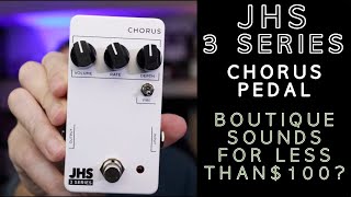 Video thumbnail for JHS 3 Series Chorus Pedal Review by Tribe Of Names