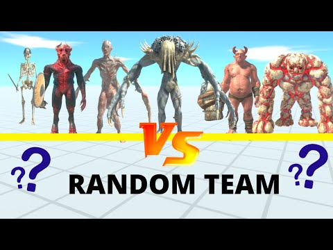 INFERNALS VS RANDOM TEAM 2  -  ANIMAL REVOLT BATTLE SIMULATOR