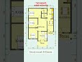 denah rumah 8×12meter