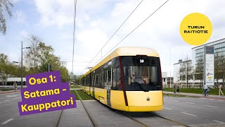 Pyöräillään Turun raitiotien reitti! Satama-Kauppatori (Osa 1/3)