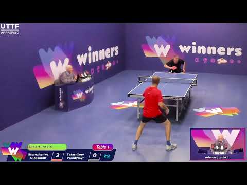 WINners League 08.09.21 Storozhenko Oleksandr - Tatarnikov Volodymyr  18:30