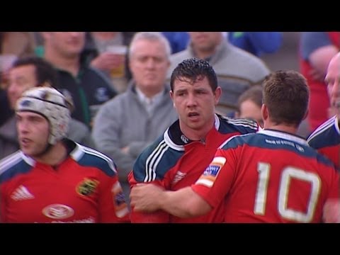 Paddy Butler Bonus Point Try - Connacht v Munster 19th April 2014