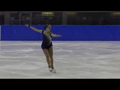 12. Santa Claus Cup 2018: Matilde Malgarise (ITA) - FS Advanced Novice Girls Free Skating