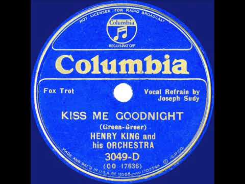 1935 Henry King - Kiss Me Goodnight (Joseph Sudy, vocal)