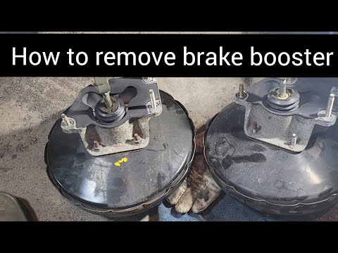 How to remove brake booster, Nissan SENTRA 2007-2012