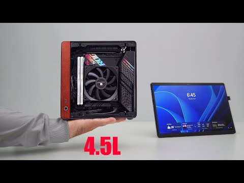 JONSBO NV10 + RTX 5060 Low Profile: 4.5L mini PC BUILD!