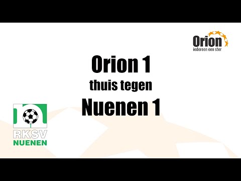 Orion1 vs Nuenen 1 (20 mrt 2022) 2160p60