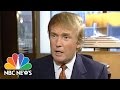 1998: Donald Trump Comments On Bill Clinton And The Lewinsky Scandal | NBC News 1998: Donald Trump Comments On Bill Clinton And The Lewinsky Scandal | NBC News