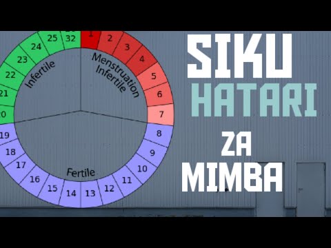 Siku za hatari za kushika mimba haraka (Hatua kwa hatua) #mimba