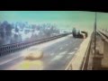 Падение фуры в Татарстане (Мамадыш) с моста в реку Вятка - Видео 