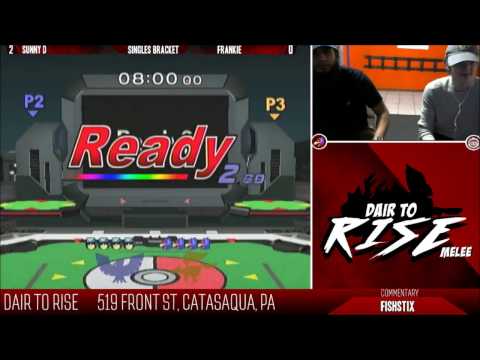 DtR 8 Melee Singles - Sunny D (Falco) vs. Frankie (Falcon) - Loser's Side