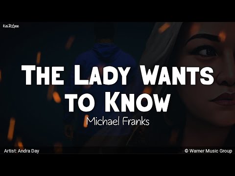 The Lady Wants to Know | by Michael Franks | KeiRGee Lyrics Video