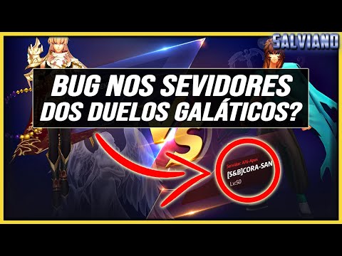 DUELOS GALÁTICOS BUGADO, ERRARAM O SERVIDOR? - Saint Seiya Awakening #130
