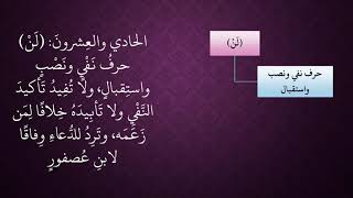 صورة الدرس 112   حرف لن