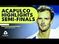 Nadal faces Medvedev; Tsitsipas and Norrie Clash | Acapulco 2022 Semi-Final Highlights