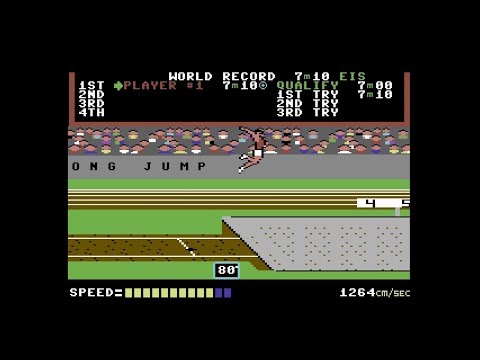 Let's Retro - Track&Field (C64) [1080p] [german] [deutsch]