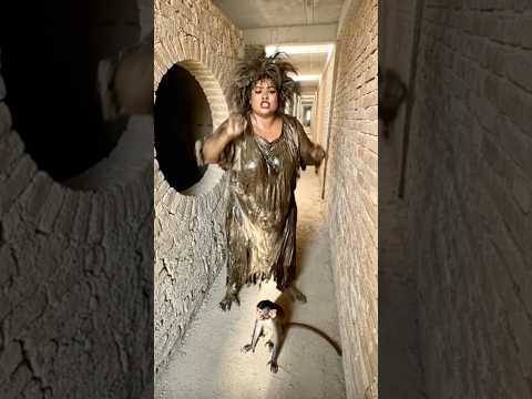 Moti nai monkey kai sat bura kiya