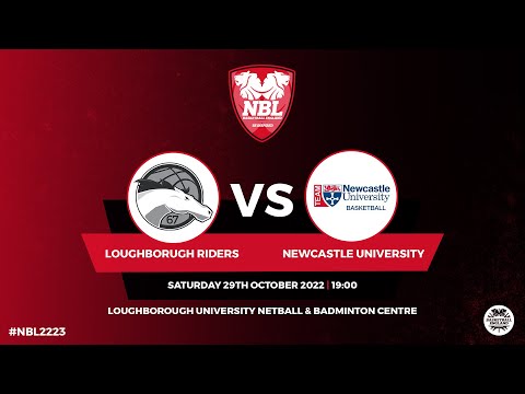 NBL1: Loughborough Riders v Newcastle University - 29/10/2022