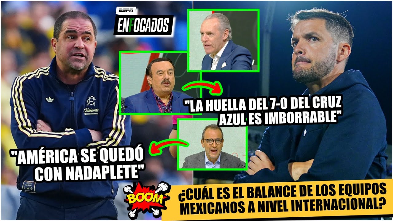 ¡INOLVIDABLE! El AMÉRICA y CRUZ AZUL se llevan el PEOR RESULTADO en plano internacional | Enfocados