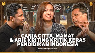 Download lagu CANIA, ARIE KRITING & MAMAT KRITIK KERAS PENDIDIKAN DI INDONESIA  - MARI KEMARI mp3