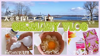 【海外生活】大豆を求めて歩き回った1日|海外で食べるTKG|ドイツのドラッグストア購入品|生理に効くお茶...etc #ドイツ #ドイツ生活#海外暮らし #暮らしvlog #ドラッグストア購入品