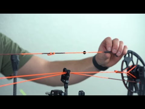 MATHEWS BOW BUILD - PART 5 - How To Install Peep Sight