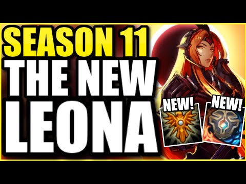 LEONA'S SEASON 11 BUILD REVEALED (NEW ITEMS! NEW REWORKS!)