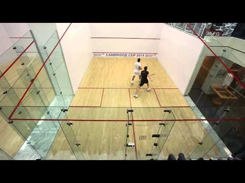 Shabana vs Anjema Game 3 of Merrill Lynch Cambridge Cup Semi Final