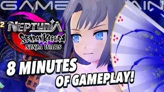 8 Minutes of Neptunia x SENRAN KAGURA: Ninja Wars Switch Gameplay!
