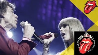 The Rolling Stones &amp; Taylor Swift - As Tears Go By - Live in Chicago