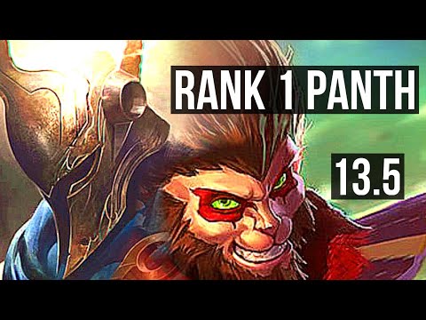 PANTHEON vs WUKONG (TOP) | Rank 1 Panth, 12/4/11, Dominating | TR Grandmaster | 13.5