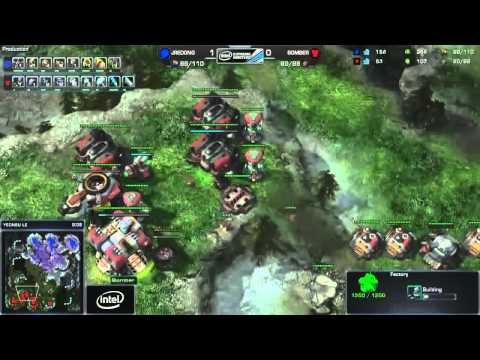 SC2 Jaedong vs Bomber Game 1 ZvT Starcraft 2 gameplay