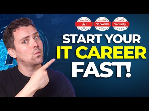 How to Get Started in IT with CompTIA Certifications | A+, Network+ & Security+