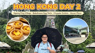 HONG KONG DAY 2 | Ngong Ping Village, Bakehouse Egg Tarts, Citygate Outlets, Hysan Place