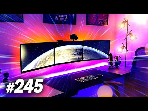 Room Tour Project 245 - SICK Desk & Gaming Setups!