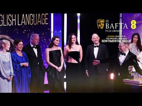 Sentimental Value Wins the BAFTA for Film Not in the English Language | EE BAFTA Film Awards 2026