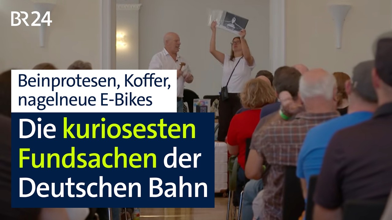 Kult: Die Versteigerung der Fundsachen der Deutschen Bahn | Abendschau | BR24