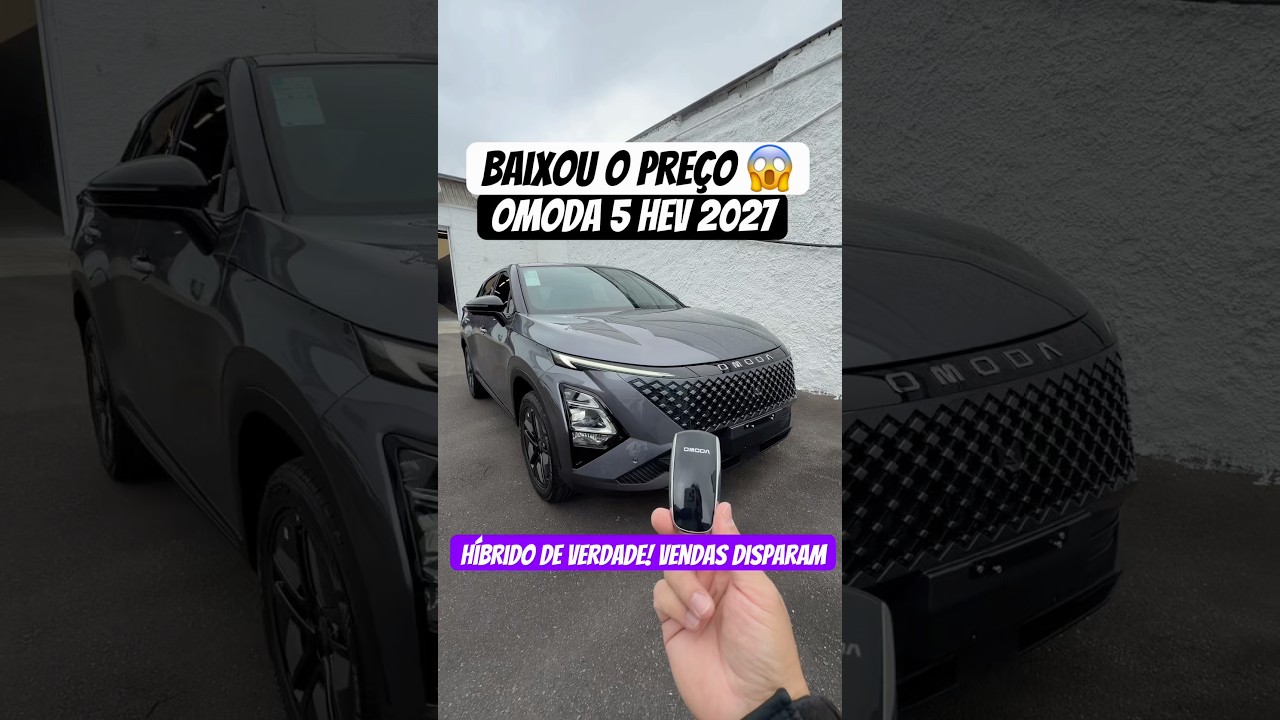 Chegou a linha 2027 OMODA 5 HEV LUXURY e tem DESCONTO