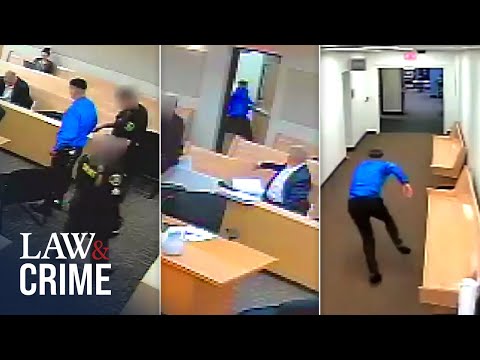The Wildest Courtroom Escape Attempts Caught on Camera