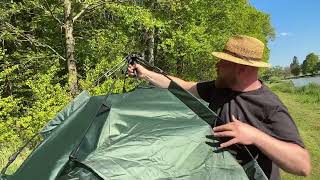 Vulnora Nightcoat 5K Campingzelt Aufbauvideo - Pop Up Zelt 1-4 Personen mit 5000mm Wassersäule