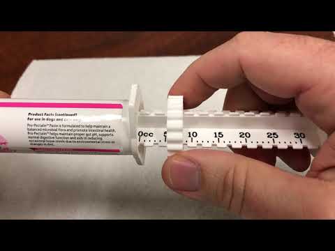 How to Use the Pro-Pectalin Dial A Dose Syringe