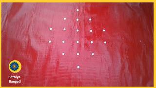 6x2 seq 371|ஆடி கிருத்திகைசிறப்பு கோலம் | Aadi karthigai special Kolam | Easy Sikku Kolam with Dots