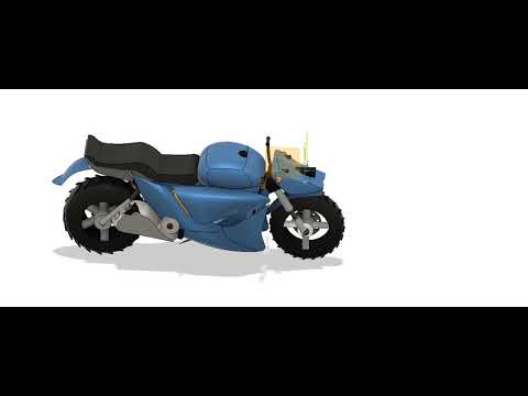 sports bike design i made in fusion 360