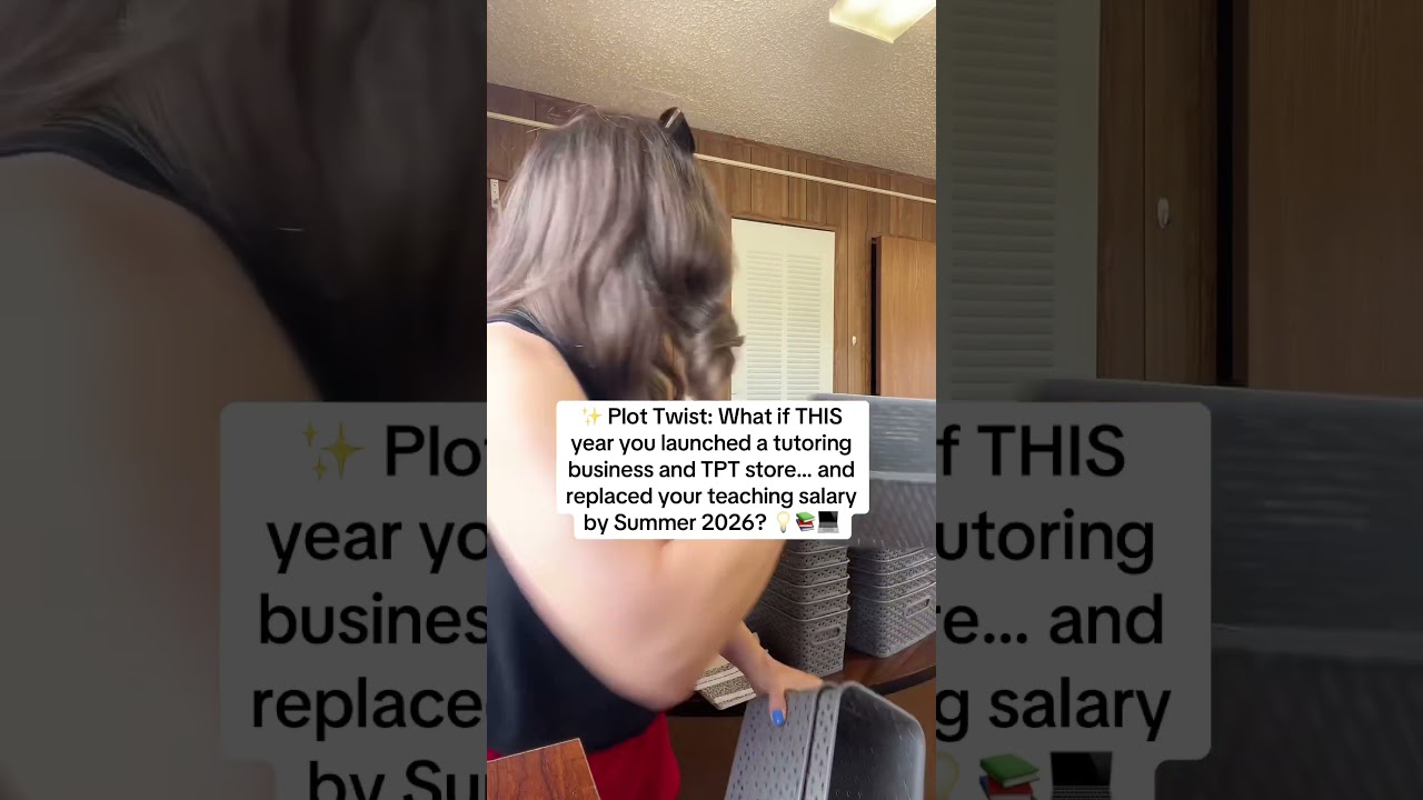 How To Replace Your Teaching Salary With Tutoring + TPT By Summer 2026