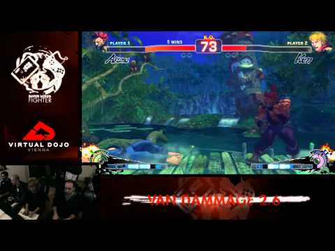 SSF4AE - dino [akuma] vs. diko [ken] - VanDammage 2.6 Winners Finals