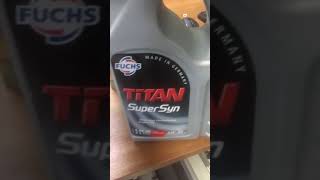 Тест масла Fuchs Titan SuperSyn 5w40 fuel economy.
